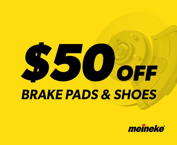 $50 Off Brake Pads & Shoet